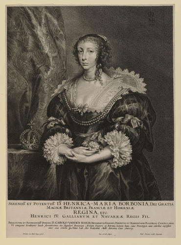 SERENISSMA. ET POTENTISSMA. DNA. HENRICA-MARIA BORBONIA, DEI GRATIA MAGNAE BRITANNIAE, FRANCIAE, ET HIBERNIAE REGINA, ETC SERENISSMA. ET POTENTISSMA. DNA. HENRICA-MARIA BORBONIA, DEI GRATIA MAGNAE BRITANNIAE, FRANCIAE, ET HIBERNIAE REGINA, ETC