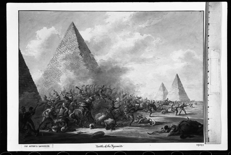 The Battle of the Pyramids, 1798