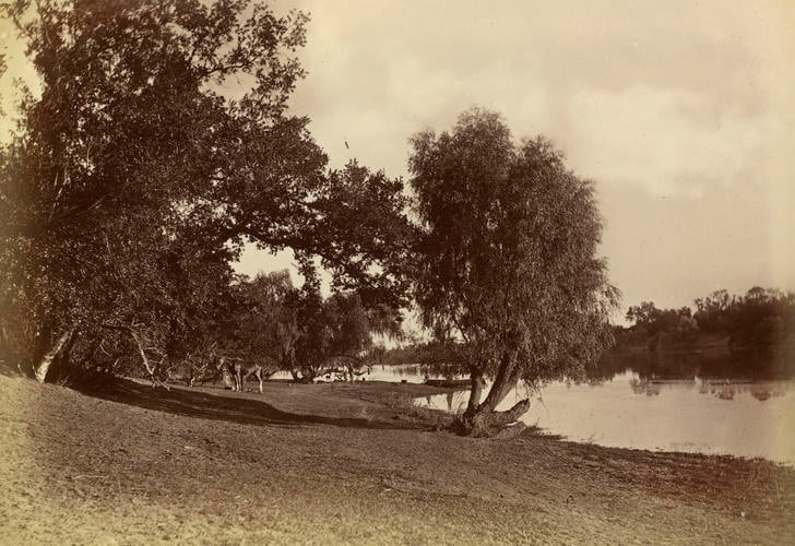 The Vaal River near where it enters the diamond fields of Griqualand West