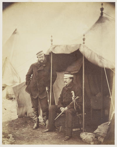 Sir John Campbell & Capt Hume his ADC Sir John Campbell & Capt Hume his ADC