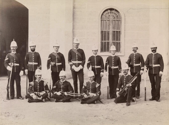 Soldiers from the Duke of Cornwall's Light Infantry who served in the Anglo-Egyptian War