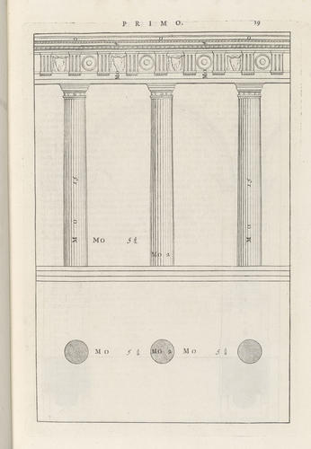 I qvattro libri dell'architettvra / di Andrea Palladio