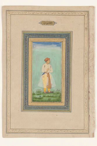 Master: Album of Mughal Portraits
Item: Portrait of Sultan Parviz Master: Album of Mughal Portraits
Item: Portrait of Sultan Parviz