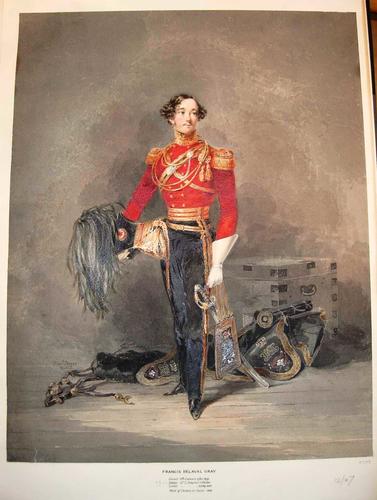 Cornet Francis Delaval Gray, 12th (Prince of Wales's Royal) Lancers