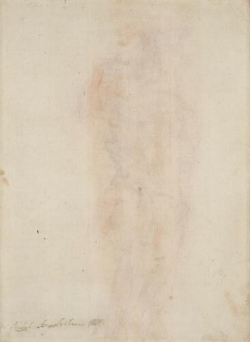 A flayed figure