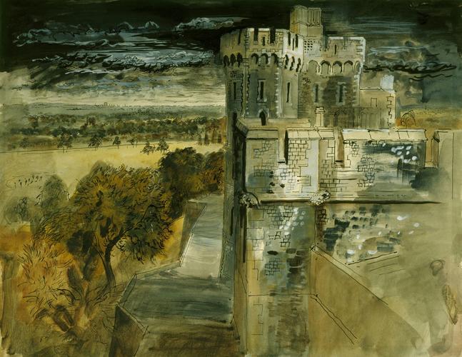 The North Terrace and Brunswick Tower, Windsor Castle
