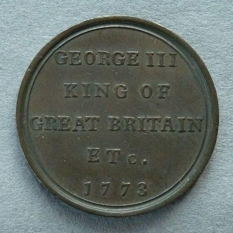 Medal commemorating George III