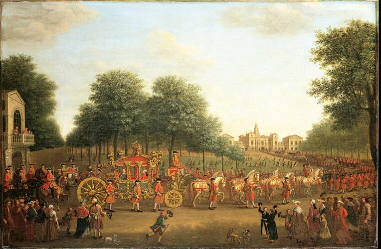 George III's Procession to the Houses of Parliament