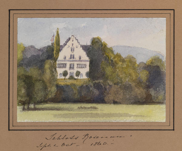 Master: Queen Victoria's Sketchbook 1855-1860
Item: Schloss Rosenau