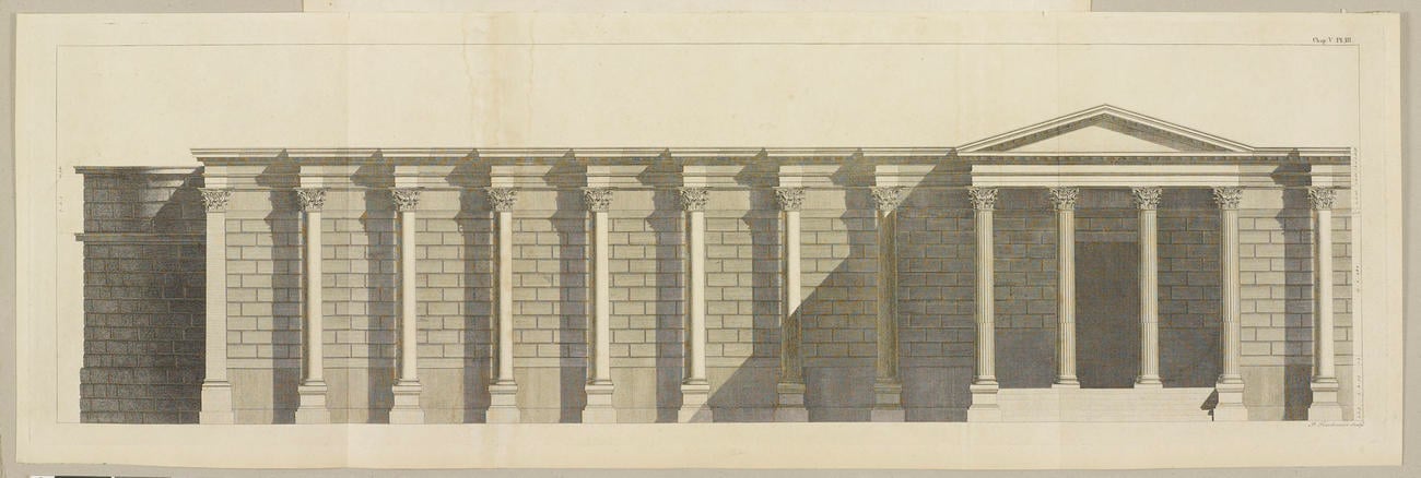 The Antiquities of Athens ; v. 1 / measured and delineated by James Stuart and Nicholas Revett