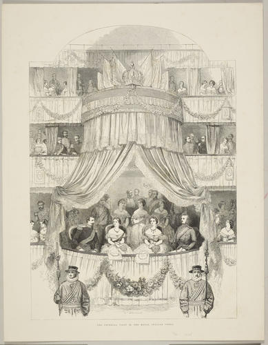 State visit of Emperor Louis Napoleon. 	April 1855