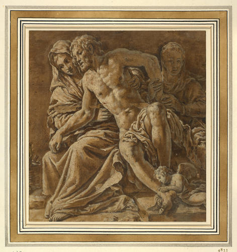 The Dead Christ supported by the Virgin and Mary Magdalen The Dead Christ supported by the Virgin and Mary Magdalen