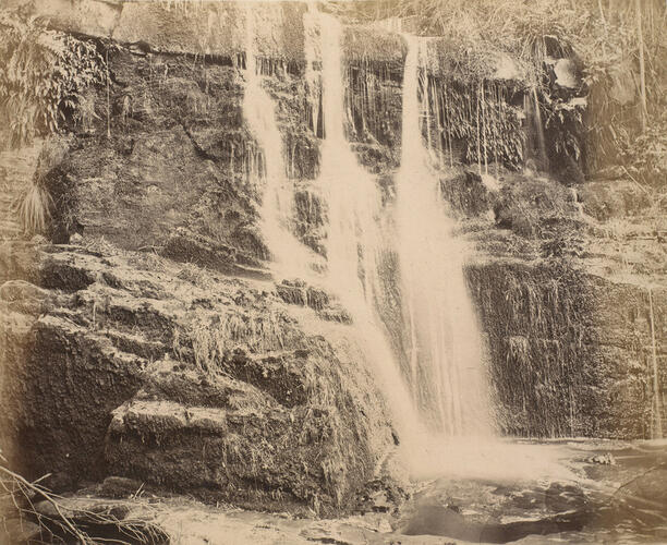 The Cruise of HMS Bacchante 1879-1882: Top of Splitters Falls, Victoria, Australia The Cruise of HMS Bacchante 1879-1882: Top of Splitters Falls, Victoria, Australia