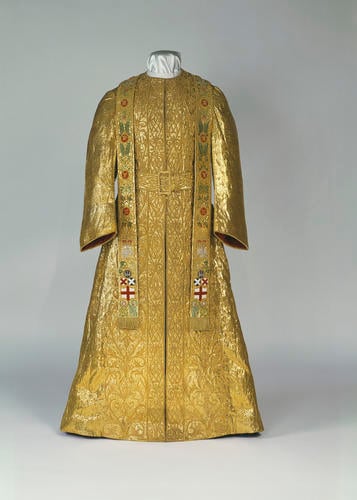 King George V's Coronation Supertunica, also worn by King George VI, Queen Elizabeth II and King Charles III