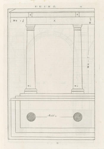 I qvattro libri dell'architettvra / di Andrea Palladio