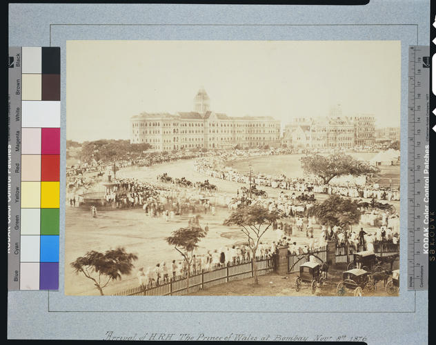 Arrival of the Prince of Wales at Bombay, India