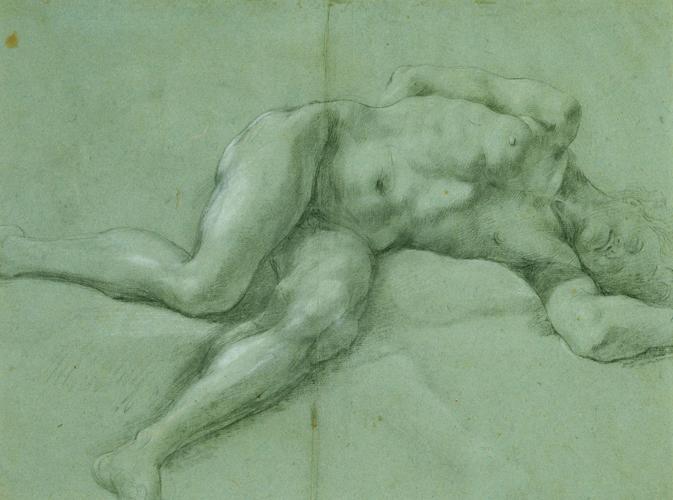 A reclining nude