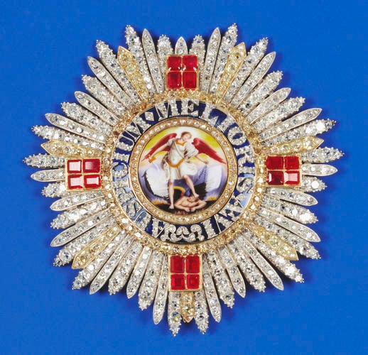 Order of St Michael & St George. Star Order of St Michael & St George. Star