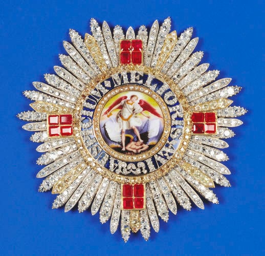 Order of St Michael & St George. Star