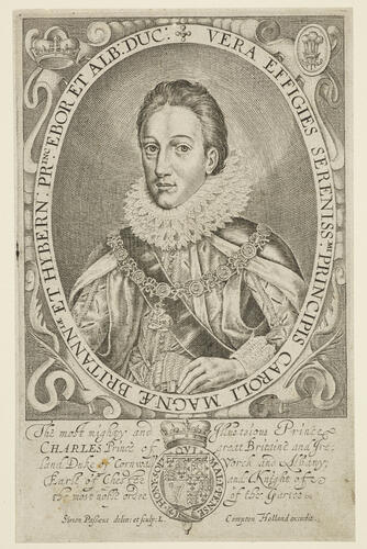 VERA EFFIGIES SERENISSMI PRINCIPIS CAROLI MAGNAE BRITANNIAE ET HYBERN: PRINC EBOR ET ALB: DUC: VERA EFFIGIES SERENISSMI PRINCIPIS CAROLI MAGNAE BRITANNIAE ET HYBERN: PRINC EBOR ET ALB: DUC: