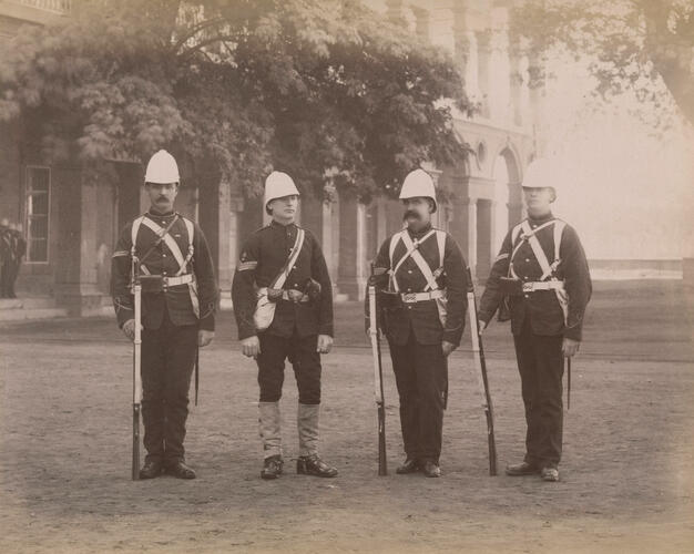 Soldiers from the Royal Engineers who served in the Anglo-Egyptian War
