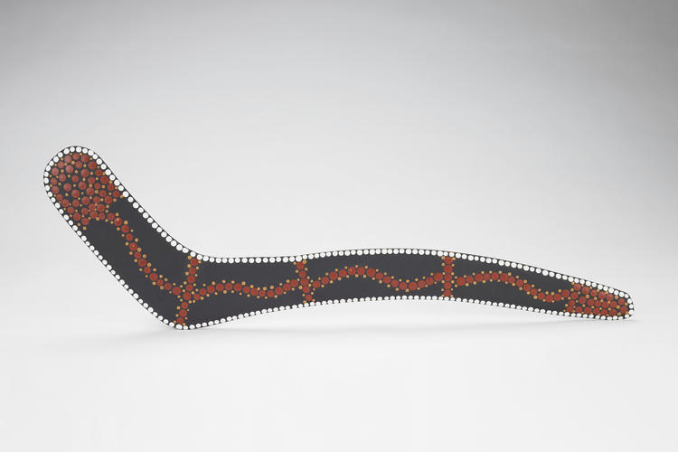 Ceremonial hook boomerang