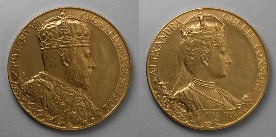 Medal commemorating the Coronation of Edward VII