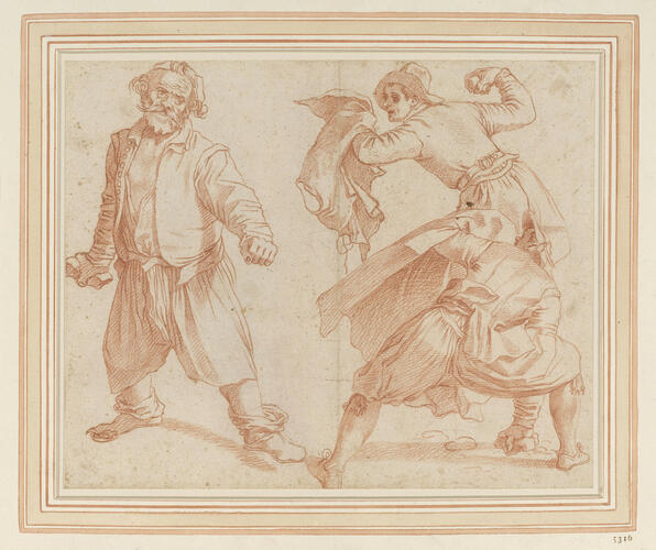 Copies of Les Gourmeurs: three figures