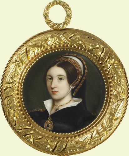 Portrait of a woman called Princess Mary, Duchess of Suffolk (1498-1533)