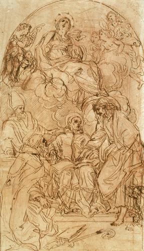 St John expounding the doctrine of the Immaculate Conception