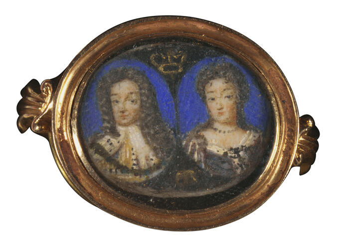 Queen Anne (1665-1714) and Prince George of Denmark (1653-1708) Queen Anne (1665-1714) and Prince George of Denmark (1653-1708)