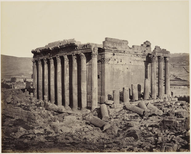 The Temple of Jupiter from the north west [Baalbek, Lebanon]