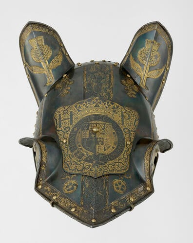 Master: Armour garniture of Henry, future Prince of Wales, for the field, tourney, tilt and barriers Master: Armour garniture of Henry, future Prince of Wales, for the field, tourney, tilt and barriers