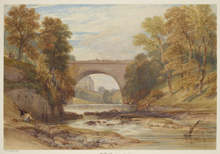 Dalkeith Palace seen from the River Esk