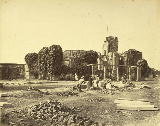 Lucknow. Ruins of the Residency: Prince of Wales Tour of India 1875-6 (vol. 3) Lucknow. Ruins of the Residency: Prince of Wales Tour of India 1875-6 (vol. 3)