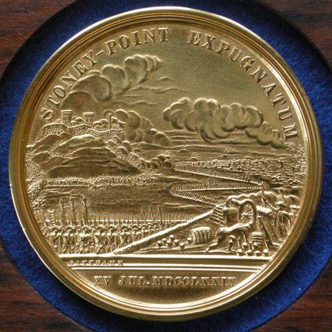 U. S. A. Medal commemorating the storming of Stony Point, 1779 U. S. A. Medal commemorating the storming of Stony Point, 1779