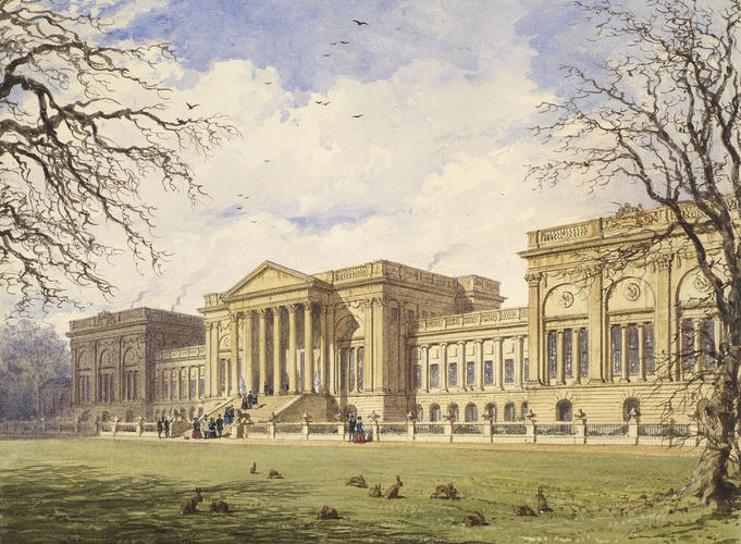 The south front, Stowe