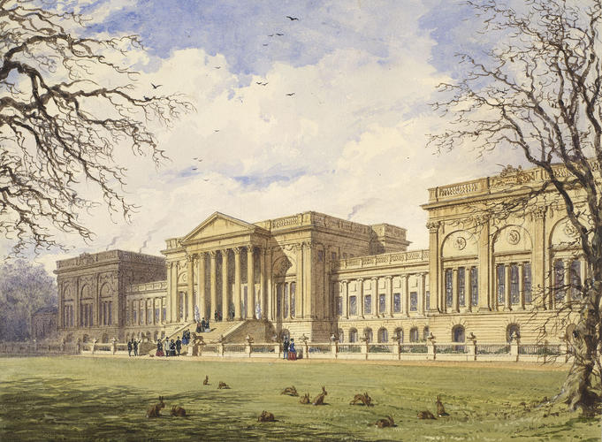The south front, Stowe The south front, Stowe