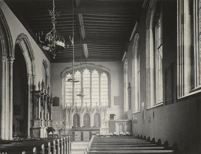 Interior of the Chapel of St Peter ad Vincula, 1898 Interior of the Chapel of St Peter ad Vincula, 1898