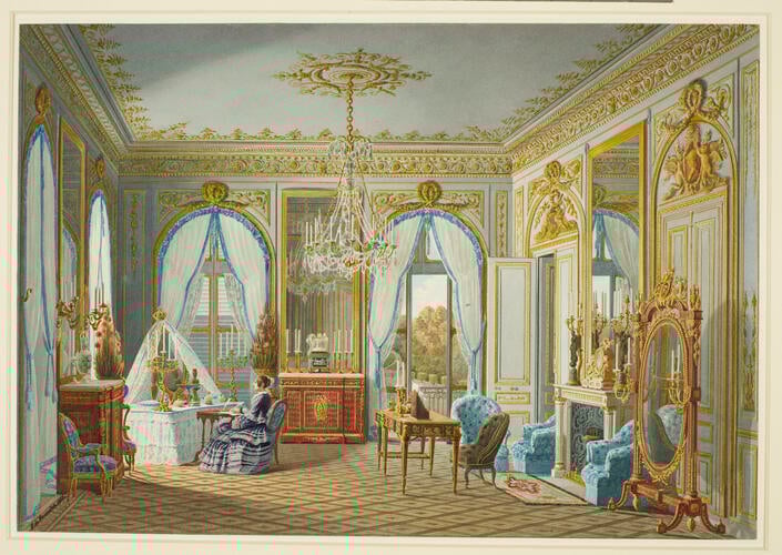 Queen Victoria's dressing-room at St Cloud Queen Victoria's dressing-room at St Cloud