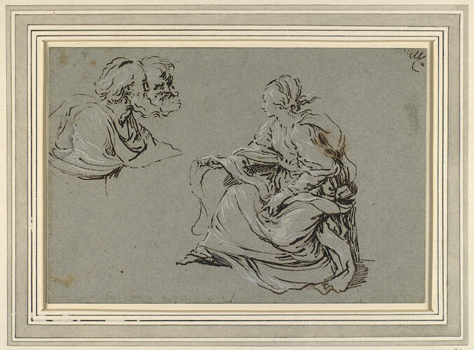 A Sibyl, and heads