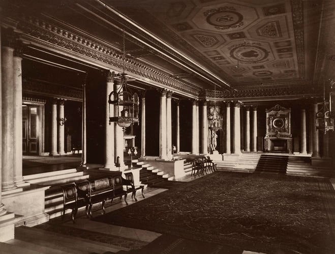 Grand (Marble) Hall, Buckingham Palace