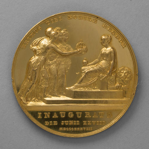 Medal commemorating the coronation of Queen Victoria Medal commemorating the coronation of Queen Victoria