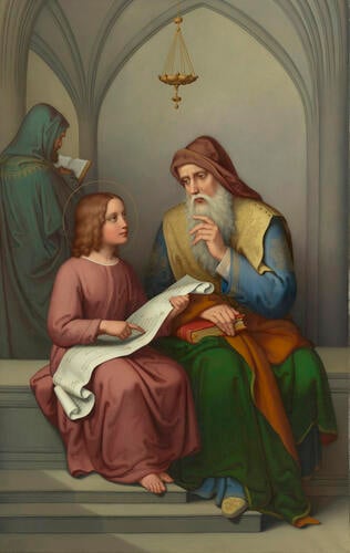 Christ in the Temple