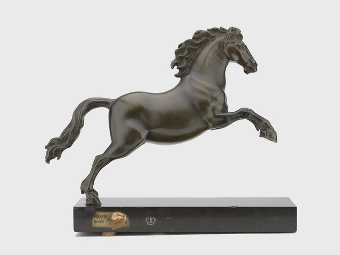 Rearing horse
