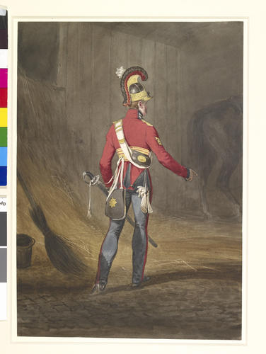 British Army. Corporal, Life Guards. About 1816