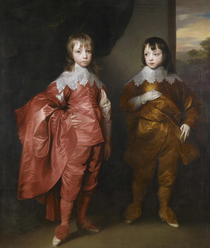 George Villiers, 2nd Duke of Buckingham (1628-87), and Lord Francis Villiers (1629-48)