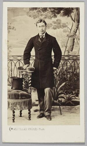 King Edward VII (1841-1910) when Albert Edward, Prince of Wales, 27 May 1862