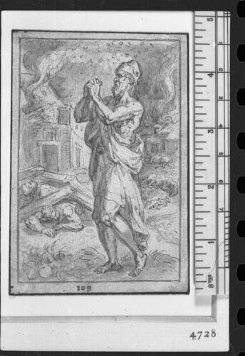 Job bewailing the Death of his Children