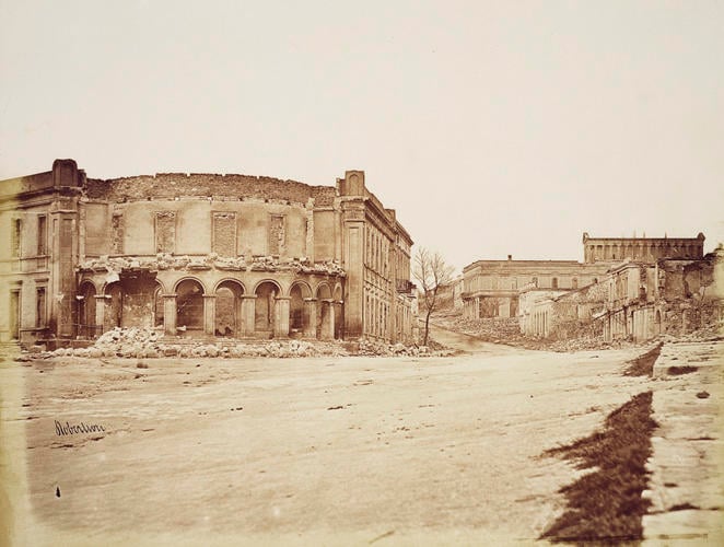 Theatre, Sebastopol. [Crimean War photographs by Robertson]